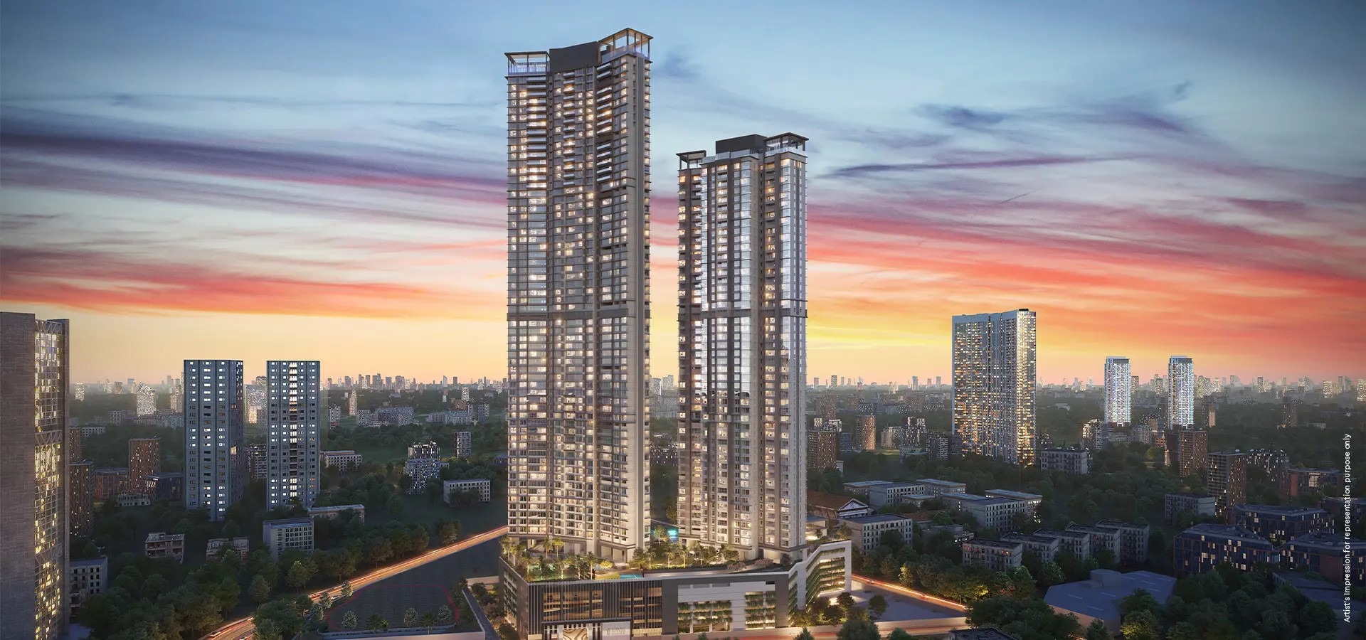 Godrej Trilogy tower exterior